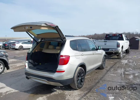 2015 BMW X3 xDrive28I from USA, damaged, VIN 5UXWX9C59F0D46091